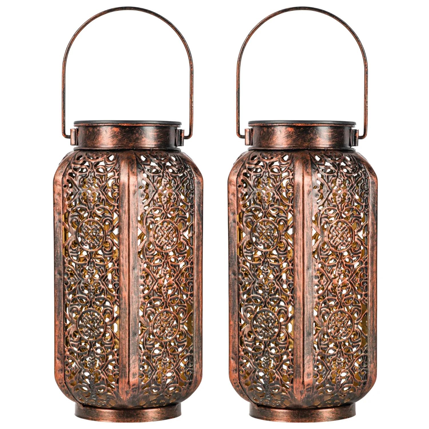 Goliving  Solar Tafellamp Spark  2 Stuks  Bronzen