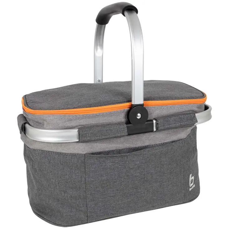Koeltas Koelmand Grijs 20L Polyester