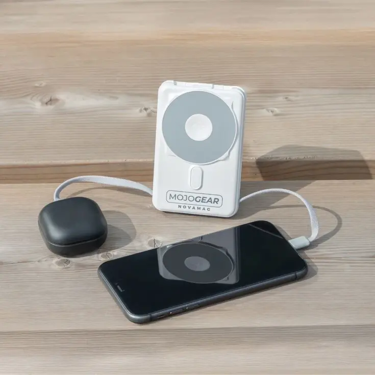NovaMag Qi2 Powerbank 10.000mAh - Wit