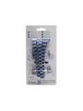 Stevige snelbinder met 3 binders, marine-wit