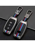 Metalen Sleutelhoesje voor Kia grijs A3A