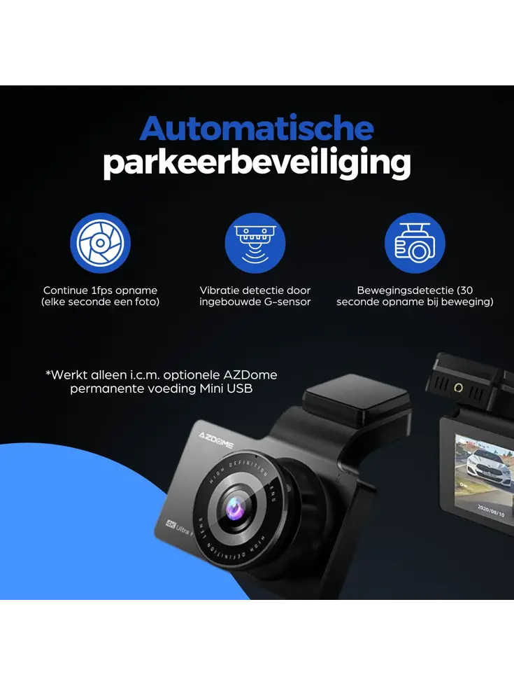 M63 Lite True 4K Wifi dashcam