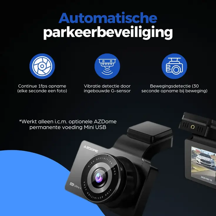 M63 Lite True 4K Wifi dashcam