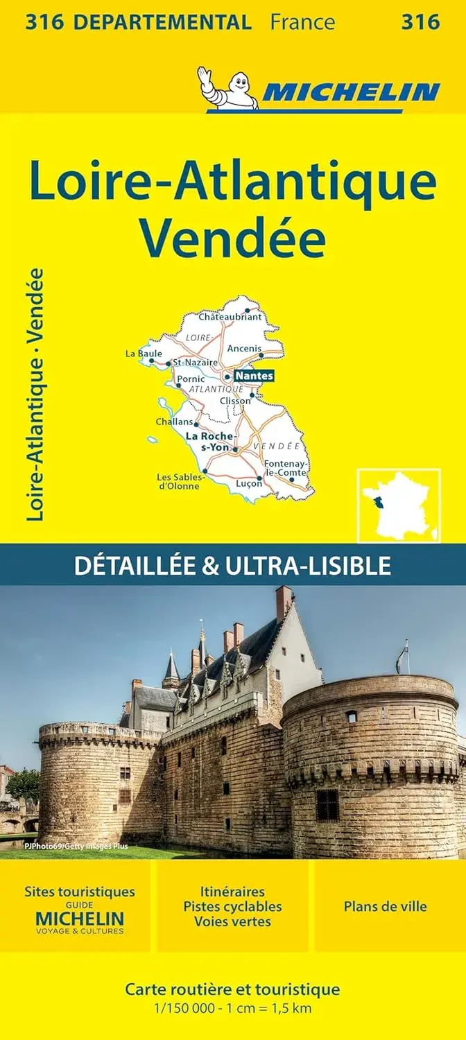 Wegenkaart Local 316 Loire-Atlantique