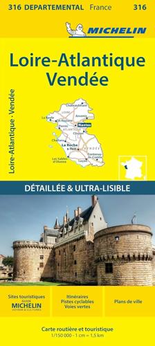 Wegenkaart Local 316 Loire-Atlantique