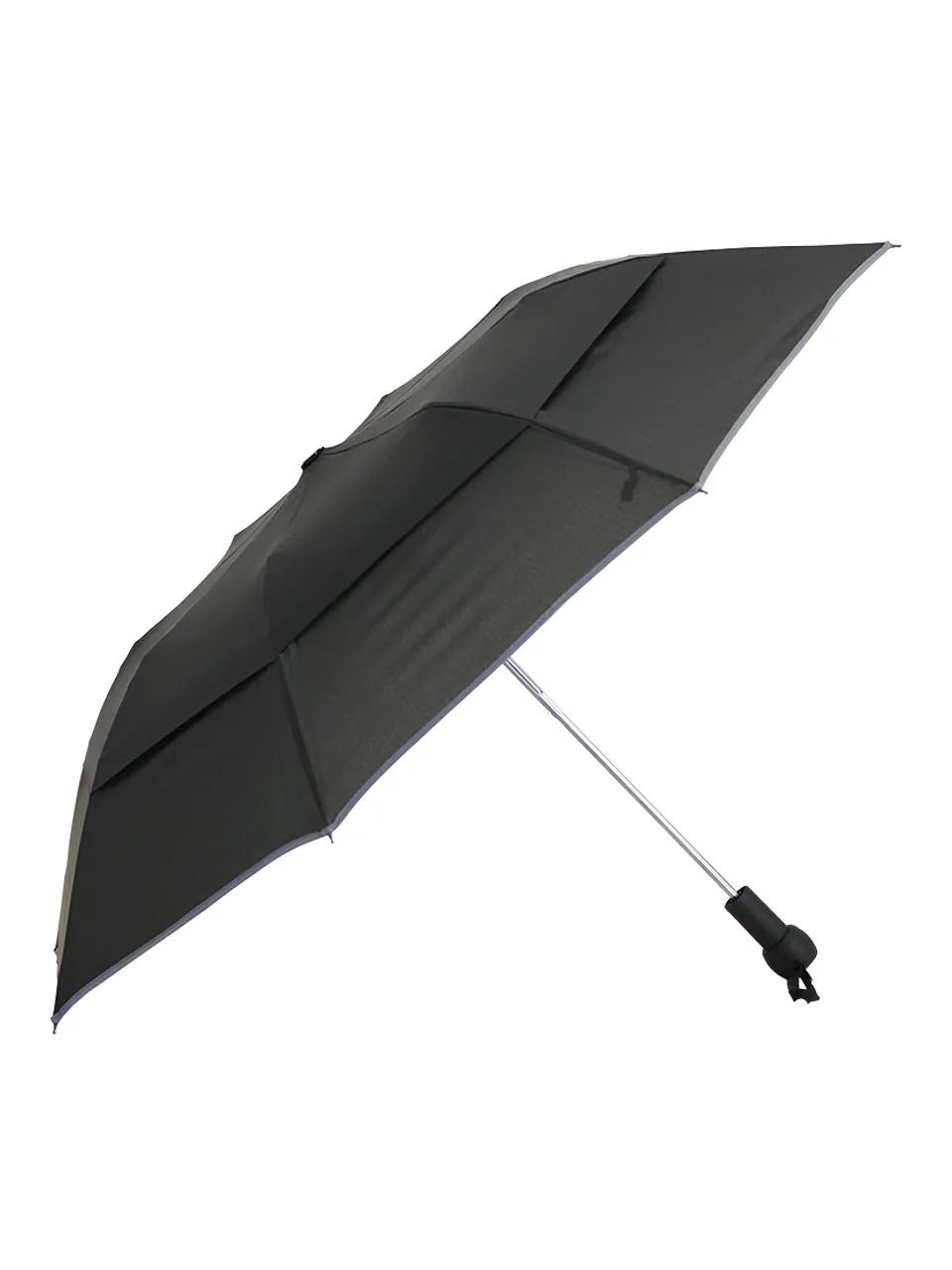 ANWB  Reflecterend rPet  Stormparaplu klein  Human Nature  Zwart