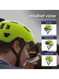PILOT fietshelm met vizier NTA certif.