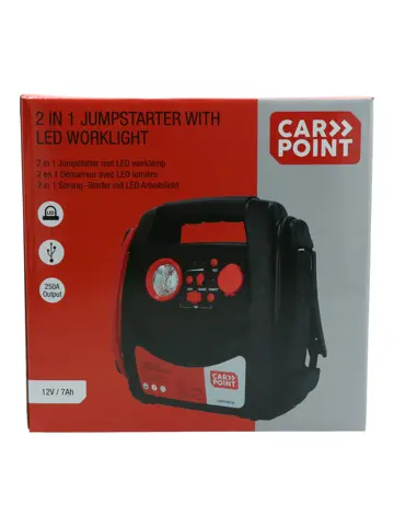 Carpoint Jumpstarter 12V/7AH 2in1 LED