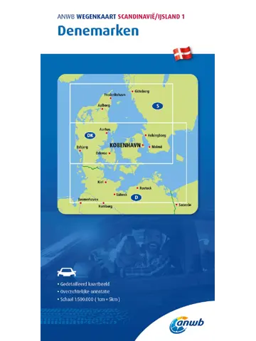 ANWB Wegenkaart Denemarken