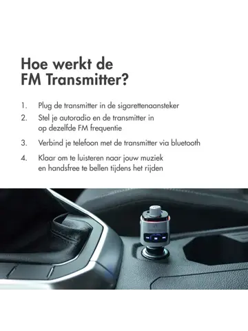 imoshion Bluetooth FM Transmitter Zender