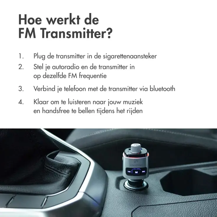 imoshion Bluetooth FM Transmitter Zender