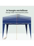 Partytent – 3x3 m
