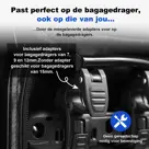Brisby Fietstas 20-26 Liter Waterdicht