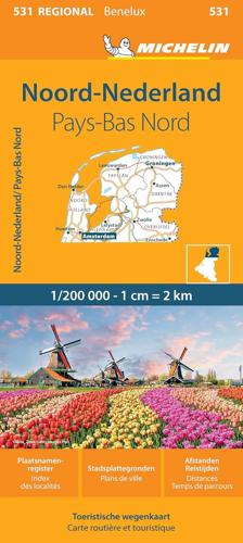 Kaart Regional 531 Nederland Noord