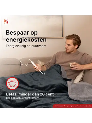 Seranova Elektrische Deken XXL - 180x160 cm