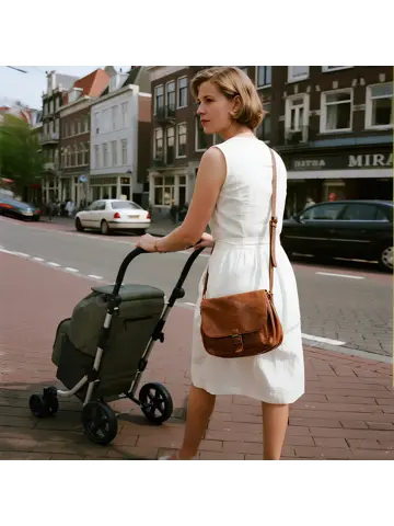 Boodschappentrolley deluxe – 60 liter