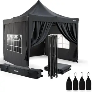 Partytent 3x3m - PT-7810 -  Premium - Antraciet