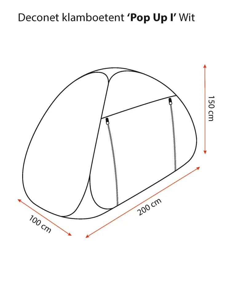 Popup klamboetent I