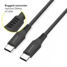 Accezz USB-C naar USB-C kabel 0,2 meter