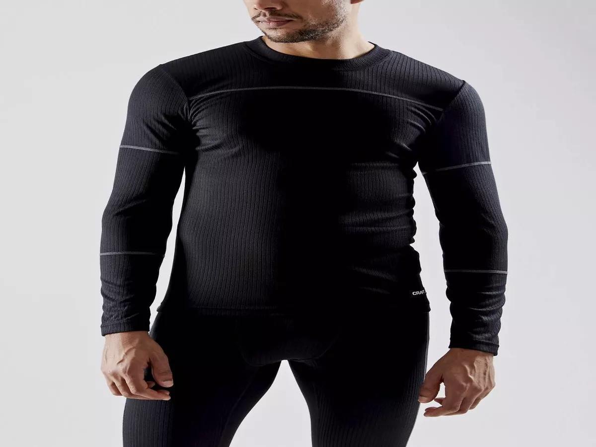 Craft Baselayer  Thermokleding set heren  Antraciet   S main product image