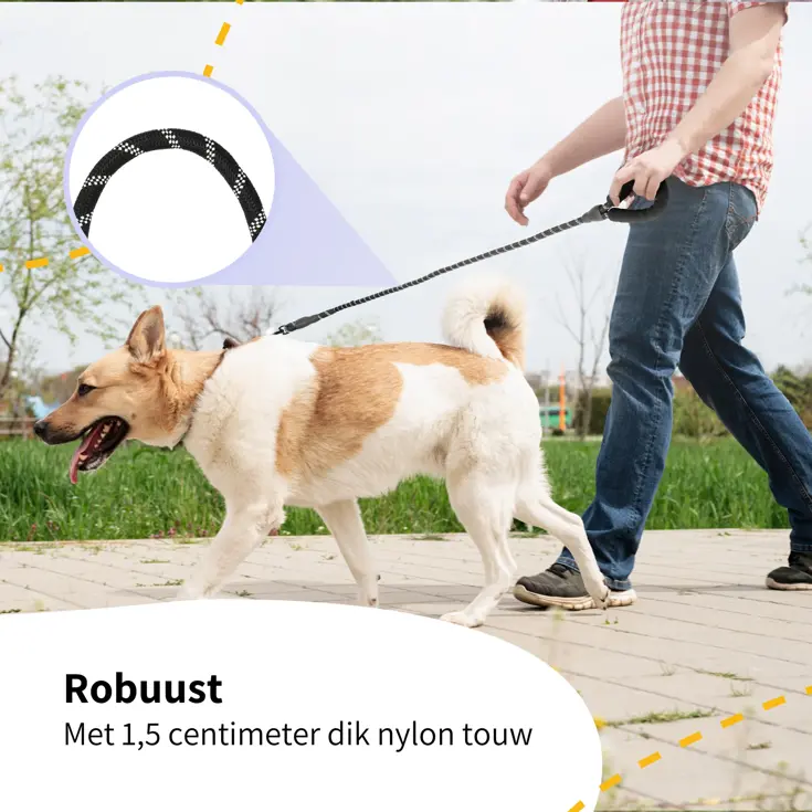 Reflecterende Hondenriem 1,5m
