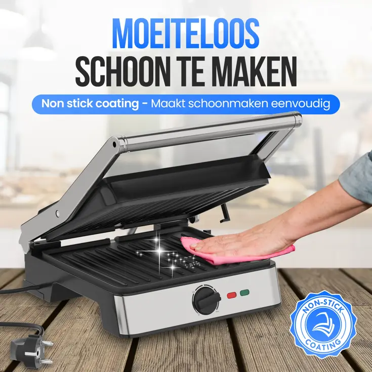 Contact Grill XL - Tosti Apparaat 2200W