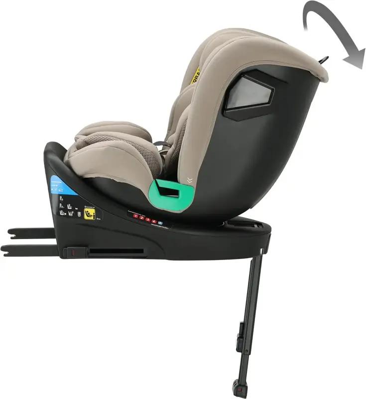 Chase Luxe i-Size Autostoel - Isofix + steunpoot