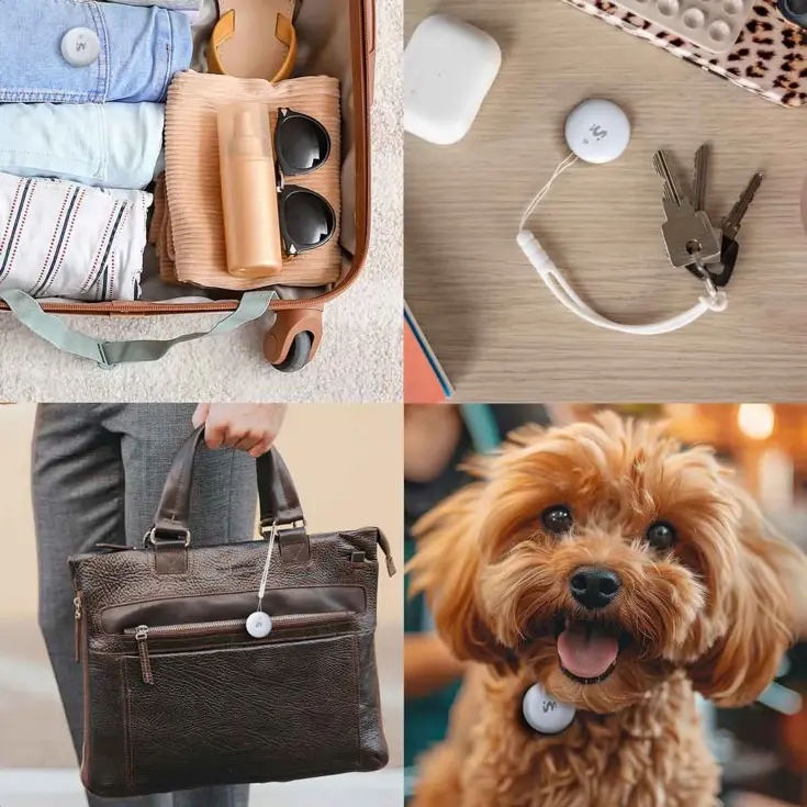 2-pack Bluetooth Trackers voor Android