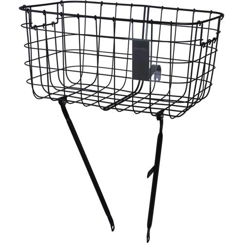 Basil mand Robin 31L matt black 46x31x22cm