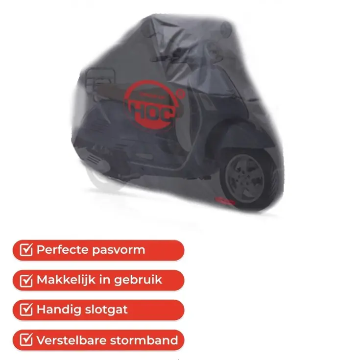 Redlabel Motorhoes geschikt voor Vespa