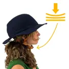 Vizorz SwitchCap fietshelm Blue sunny