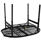 Bo-Camp Tafel Woodbine Ovaal 100x70 cm