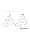 Travelnet reisklamboe PYRAMID I geïmpregneerd
