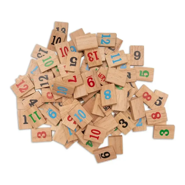 Rummikub voor 6 – Houten Cijferspel