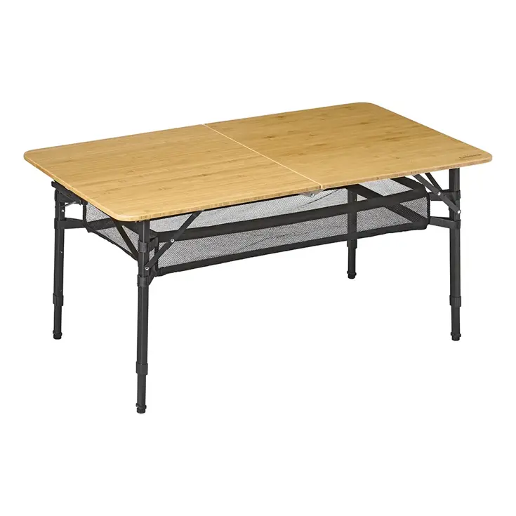 Campout Campingtafel - 120 x 70 cm – Bamboe