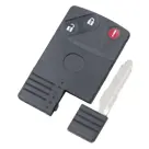 Smart key behuizing 3 knops geschikt voor Mazda
