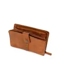 Sanne - Portemonnee - Leer - Overslag - Studs