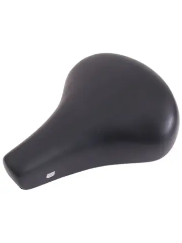 Edge Fietszadel City Retro - Zwart