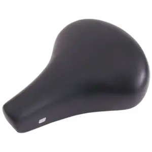 Edge Fietszadel City Retro - Zwart