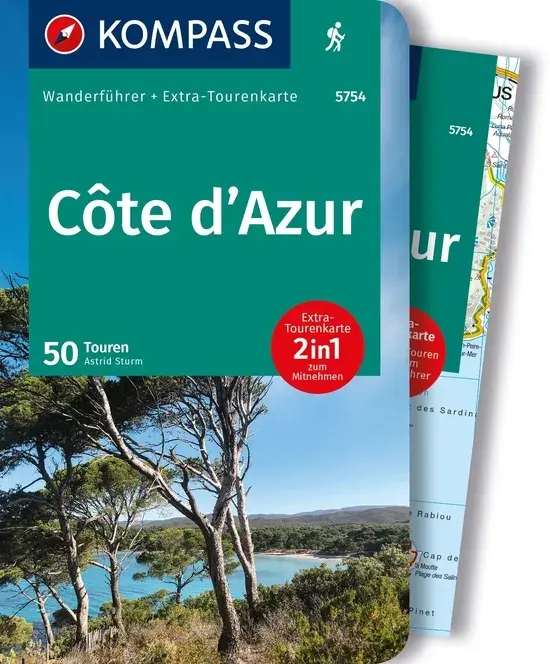 Wandelgids WF 5754 Côte d'Azur