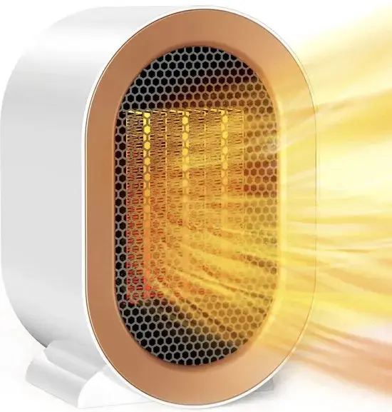 Elektrische Kachel Wit - 1200W - Ventilatorkachel