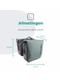 Voltano Dubbele Rolltop Fietstas 48 L