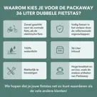 Dubbele Fietstassen 36L