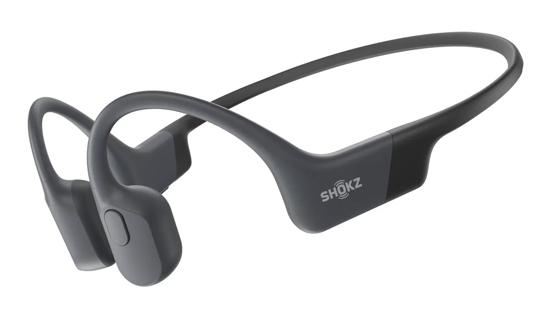 Shokz open-ear koptelefoon, grijs