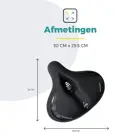 Voltano XXXL fietszadel Medicus