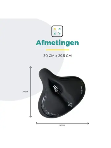 Voltano XXXL fietszadel Medicus