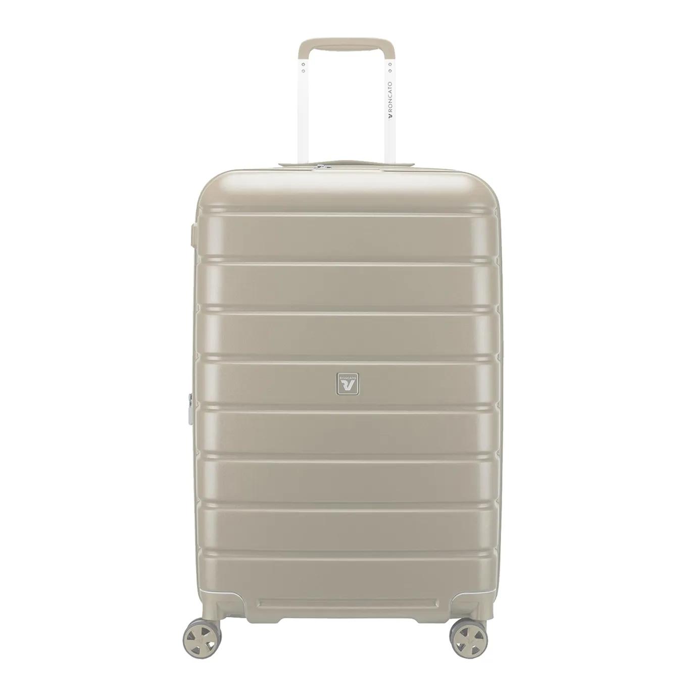 Roncato  expandable trolley 73 detachable  Beige main product image