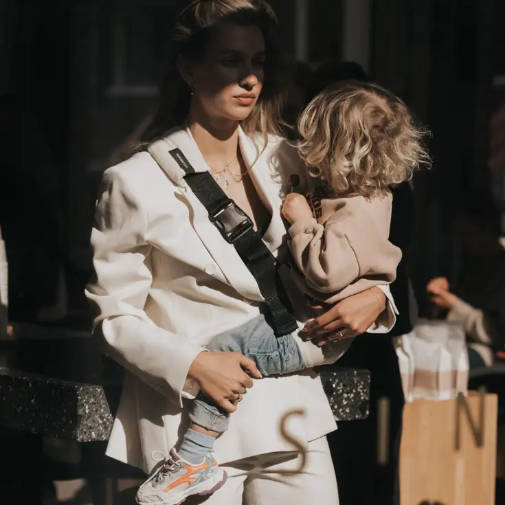 Kinderdrager  Ribfluweel