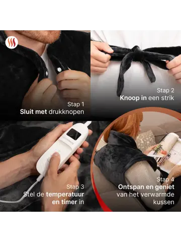 Seranova Verzwaard Warmtekussen voor Nek