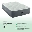 Luchtbed - Intex - 2P 152x203 + Pomp